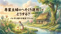 専業主婦のへそくり運用ってどうする？バレずに増やす現実プランは？
