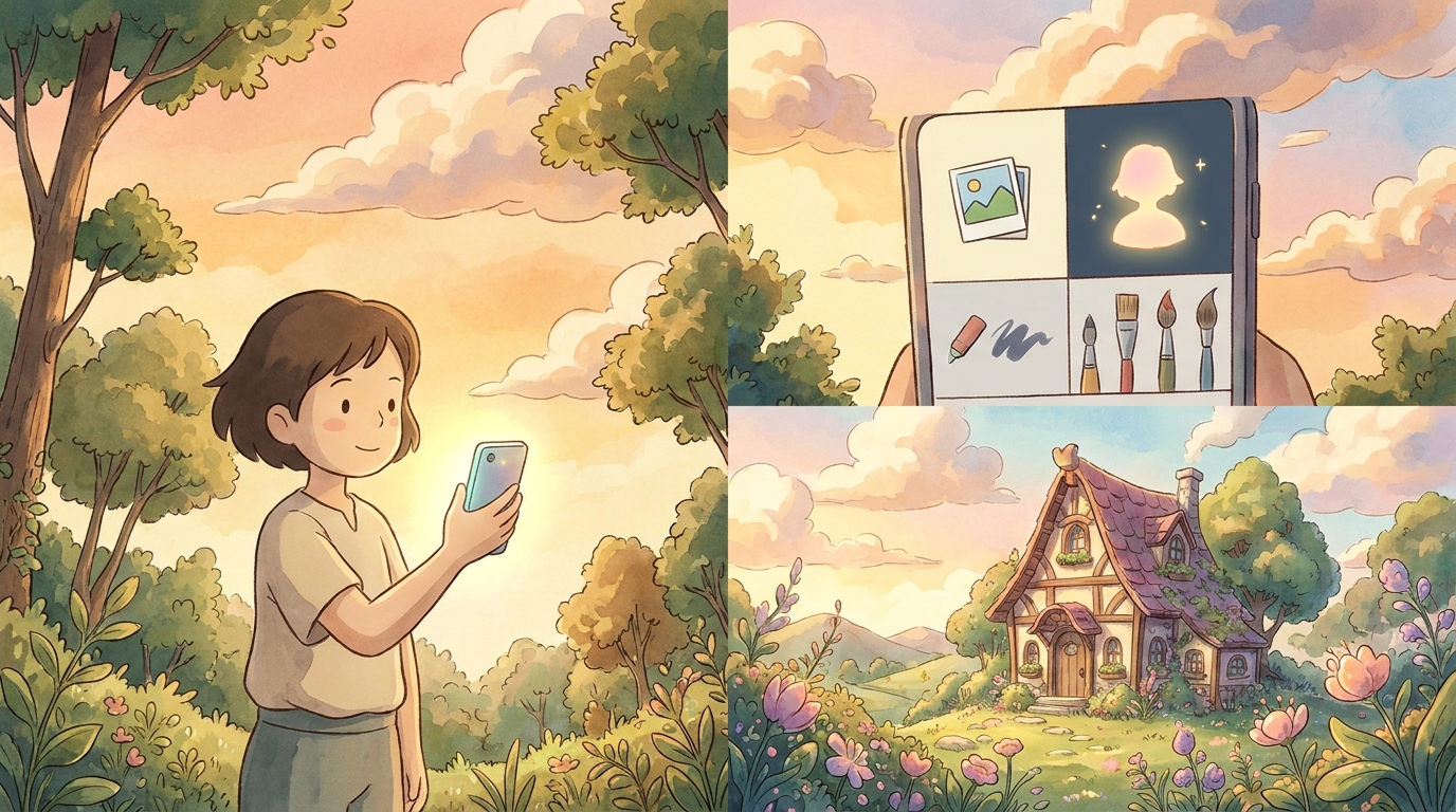 結論：スマホの画像生成AI似顔絵は「写真選び」と「スタイル選択」でほぼ決まります！